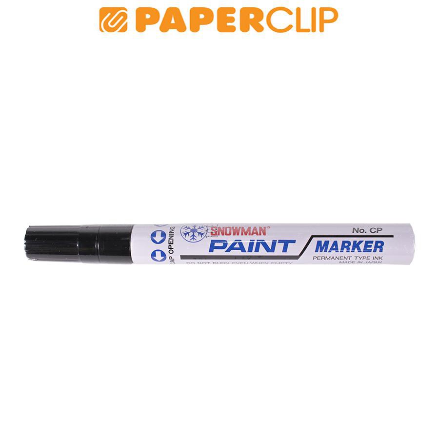 

PAINT MARKER SNOWMAN CAN PAINT BLACK