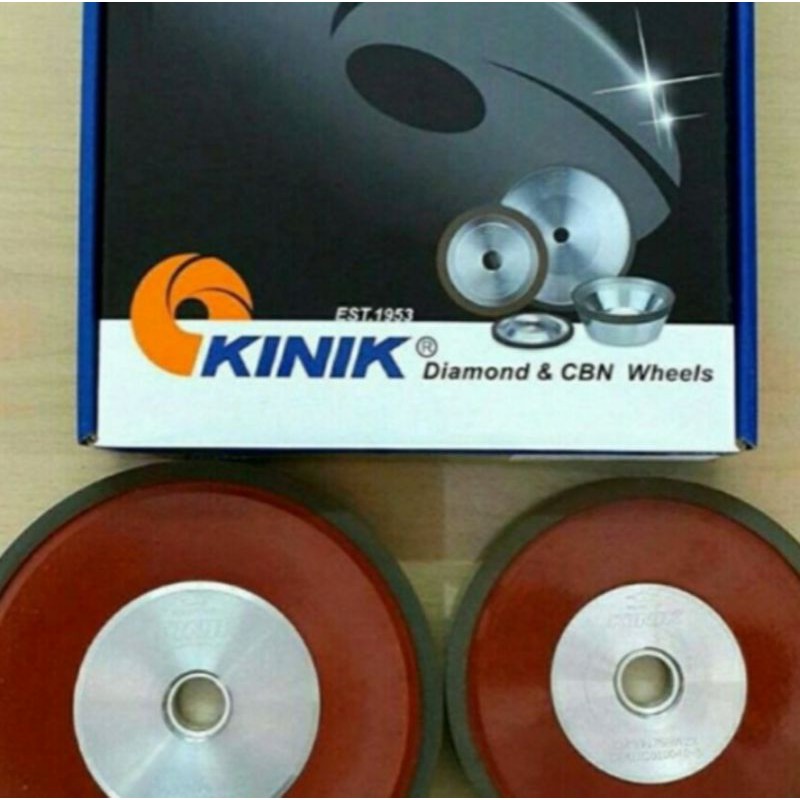 Kinik Diamond Grinding Disc Wheel 12A2 Kinik D600 N 75 BW 6 inch pengasah Tungsten