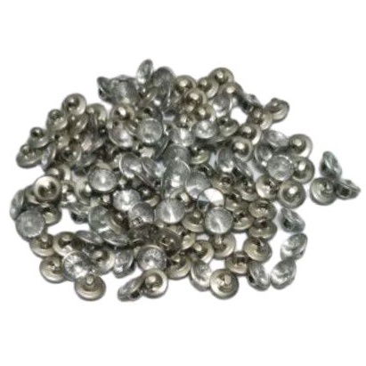 COD 12 PCS KANCING Baju KRISTAL BENING/RAINBOW 1 CM - MOTE KANCING PERMATA HIAS