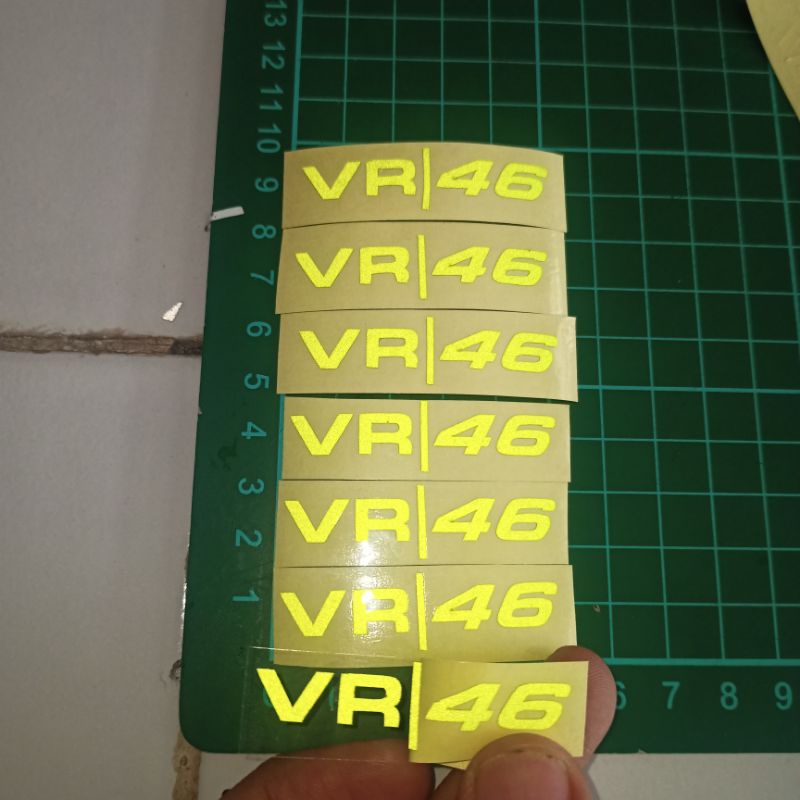 Sticker Cutting Rossi VR | 46