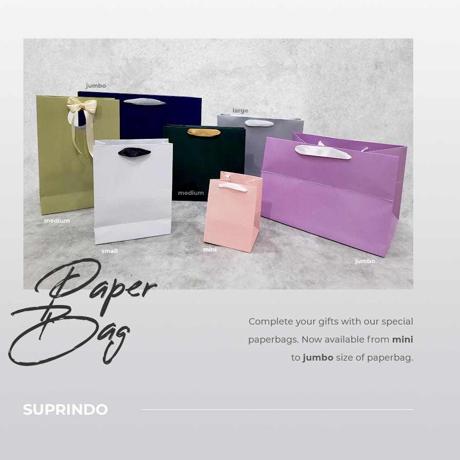 

Readystock 7ZMHA Premium Paper bag BESAR & JUMBO/Kantong kado 77 Ready Stok