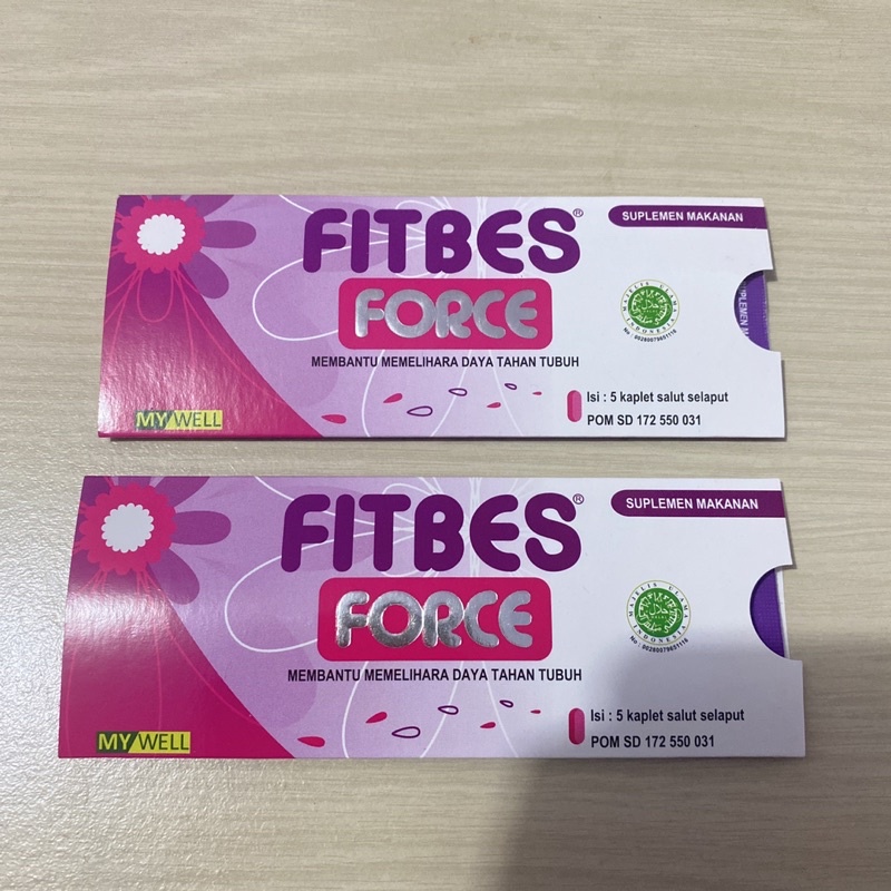 Fitbes Force Suplemen Kesehatan (1 strip isi 5 kaplet)