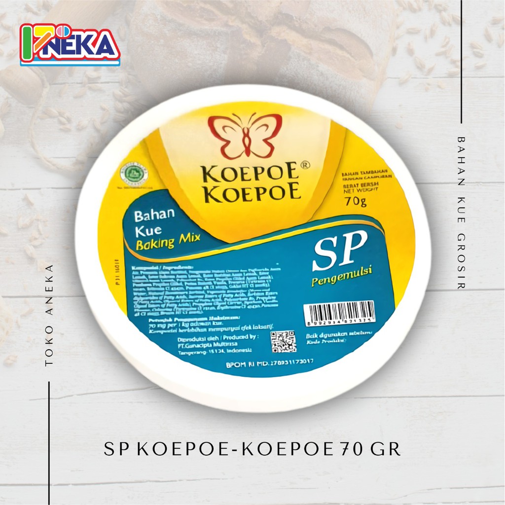 

Pengembang Kue SP Koepoe Koepoe 70gr