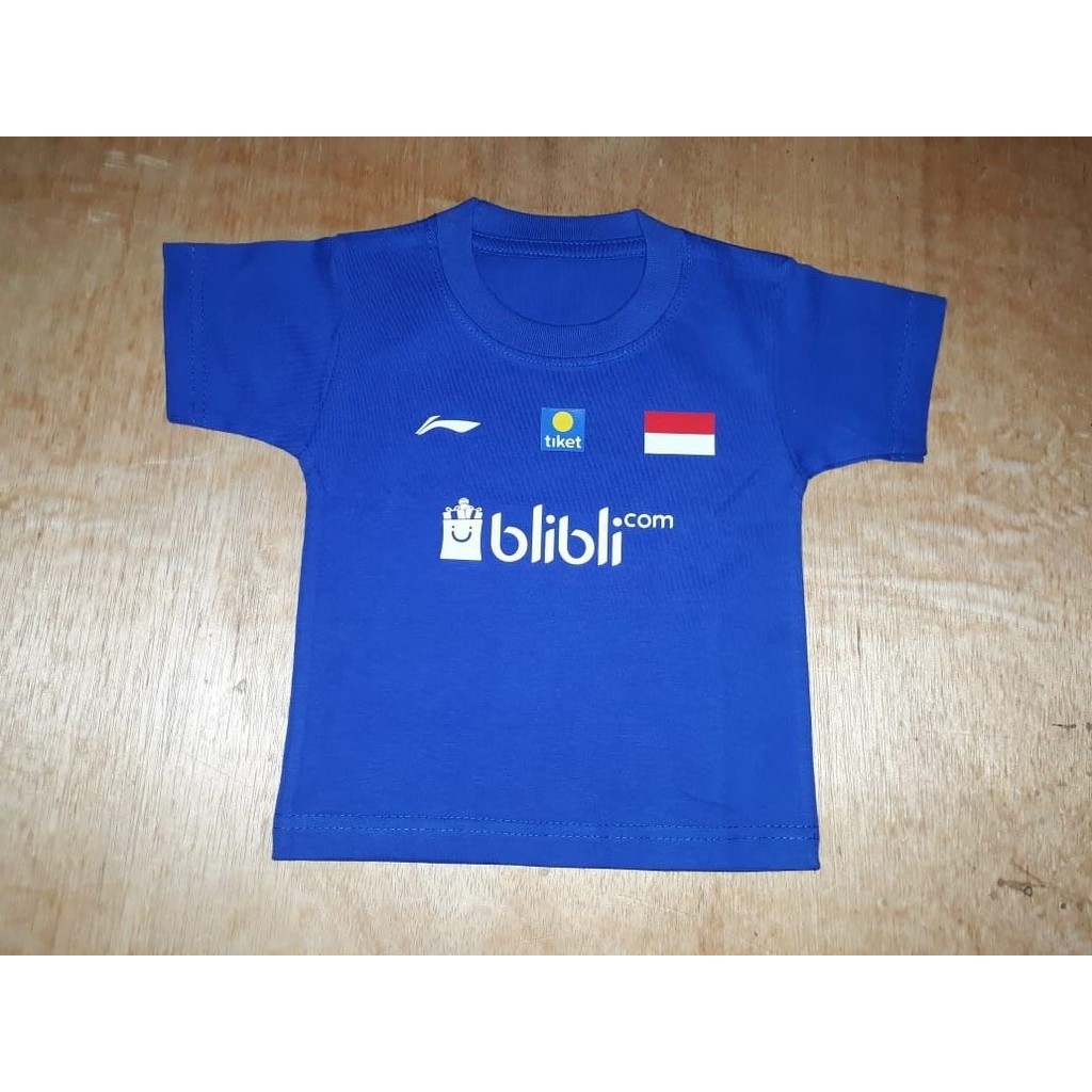 Kaos Anak BADMINTON T Shirt Lining Blibli Kaos Bayi Baju Anak Baju Bayi Kaos Anak Custom Kado Anak
