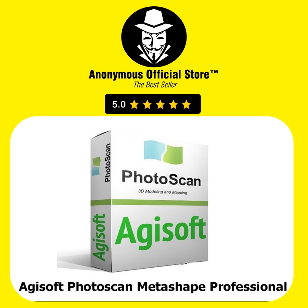 Jual PROGRAM AGISOFT METASHAPE PHOTOSCAN PRO FULL VERSION LIFETIME