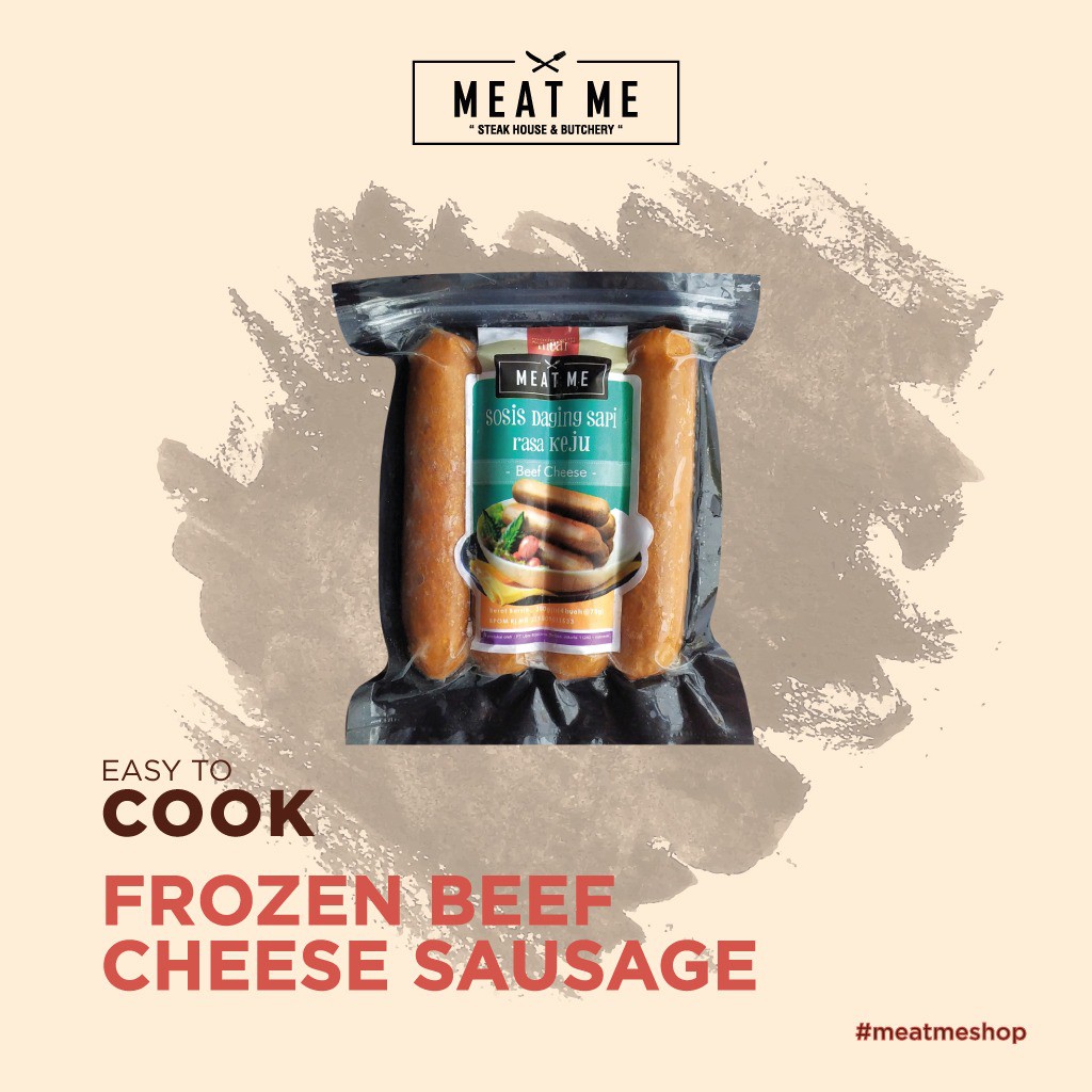 

MEAT ME Frozen Food - Beef Cheese Sausage | SOSIS