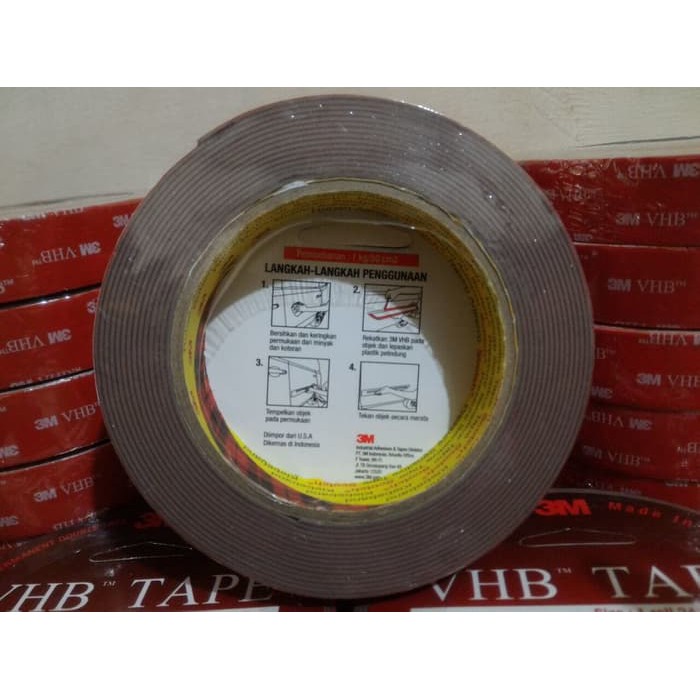

Double Tape 3M VHB 24mm x 4 5 m ORIGINAL DOUBLE FOAM TAPE