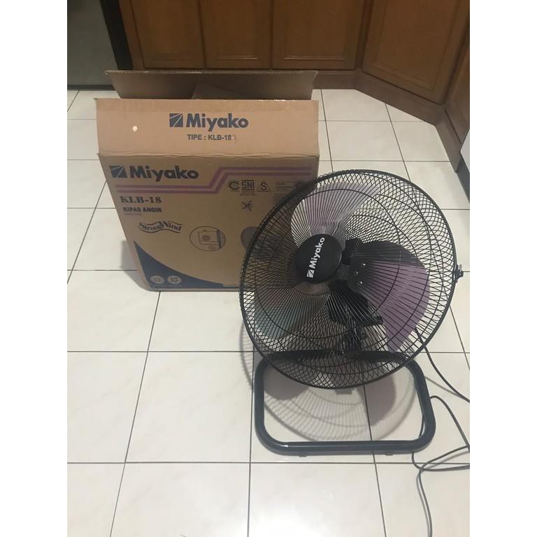 Kipas Lantai/Floor Fan Miyako KLB 18 Aluminium 18 Inch