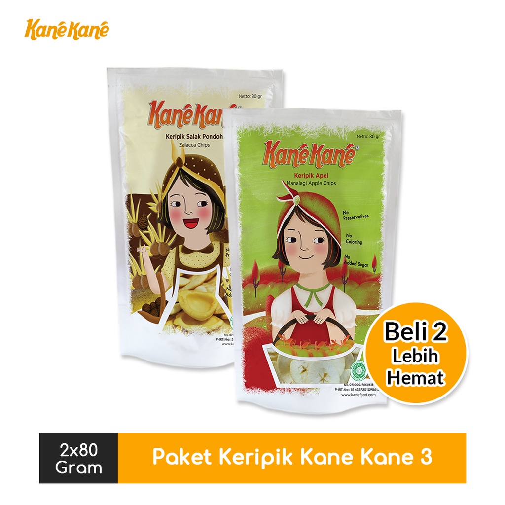 

Paket Bundle Keripik Buah Apel, Salak Kane Kane