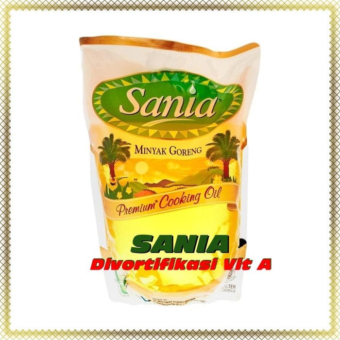 

minyak goreng sawit SANIA minyak sania 2lt premium cocing oil wilmar