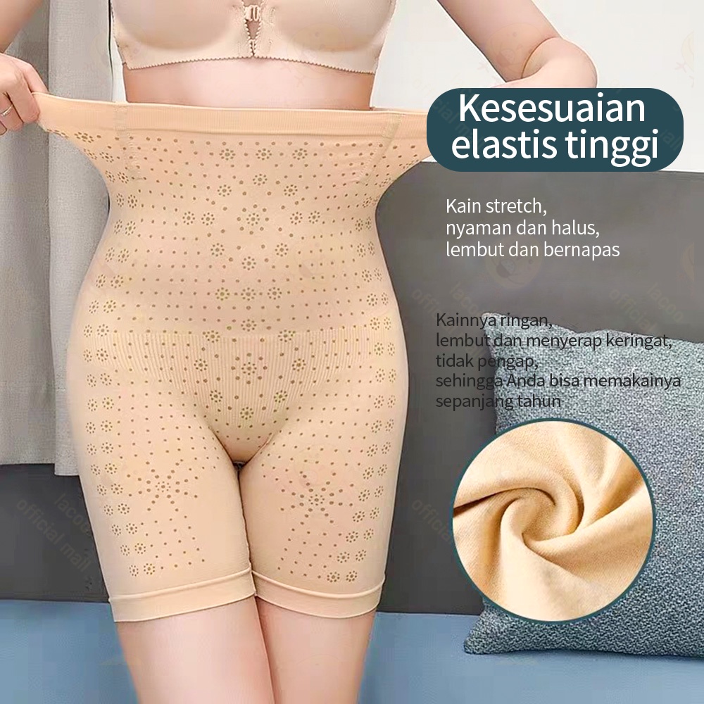 Lacoo Celana dalam korset wanita Korset celana pelangsing perut Shapewear pants