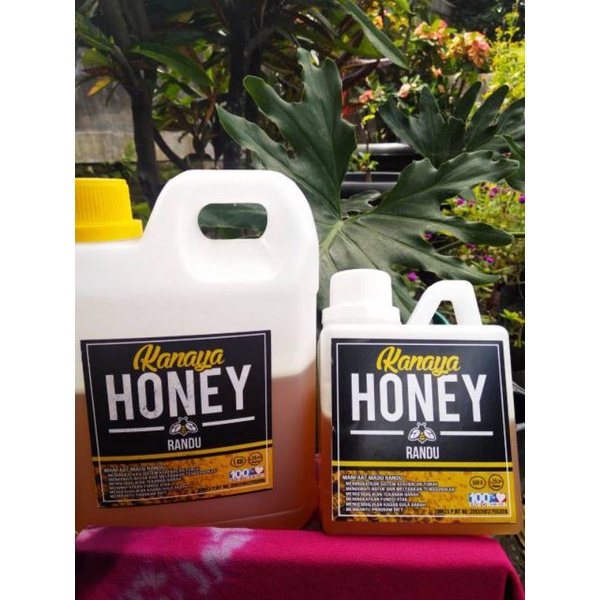 

Madu MURNI Kanaya Randu - 100% Madu Asli Kemasan Baru 1 kg 0,5 kg