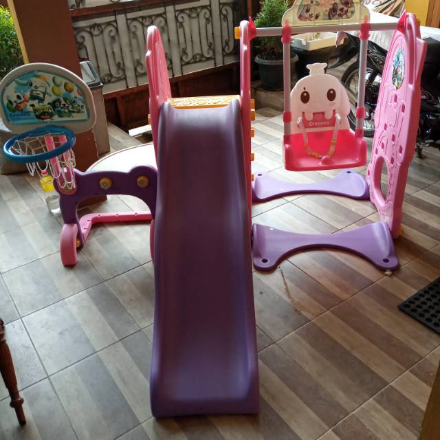 PRELOVED PEROSOTAN ANAK /SLIDE SWING SECOND/PEROSOTAN SECOND/LITTLE TIKES/LERADO/STEP2/YAYA/IBEBE