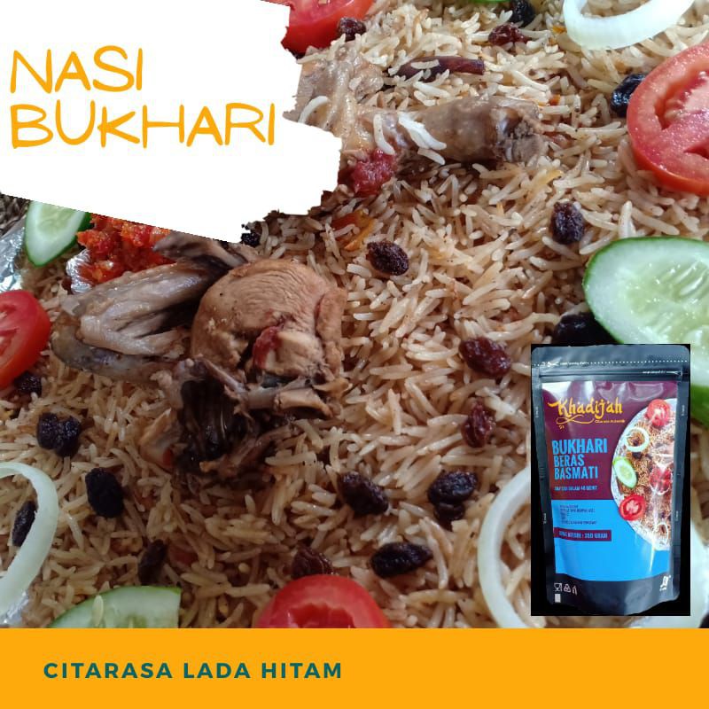 

BERAS BUMBU KHADIJAH INSTAN MASAKAN ARAB TIMUR TENGAH SIAP SAJI