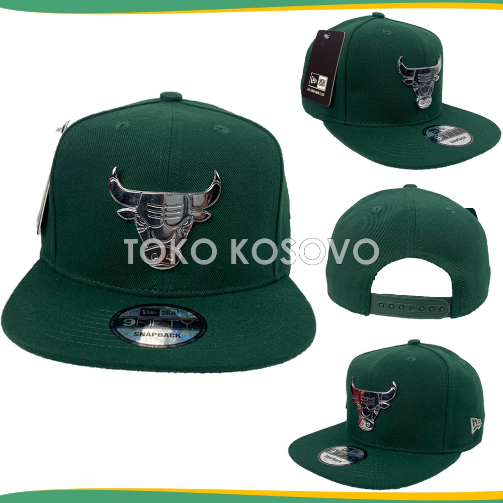 Topi Snapback Chicago Bulls Pin Besi ORIGINAL Grade 100% Import, Topi MLB NBA Hip Hop Rapper Logo Banteng Merah Cream Hijau Hitam Unisex Distro Baseball Bisbol besball Pria Wanita Cowo Laki Dewasa Polos Ori Premium Murah Impor Tim Basket