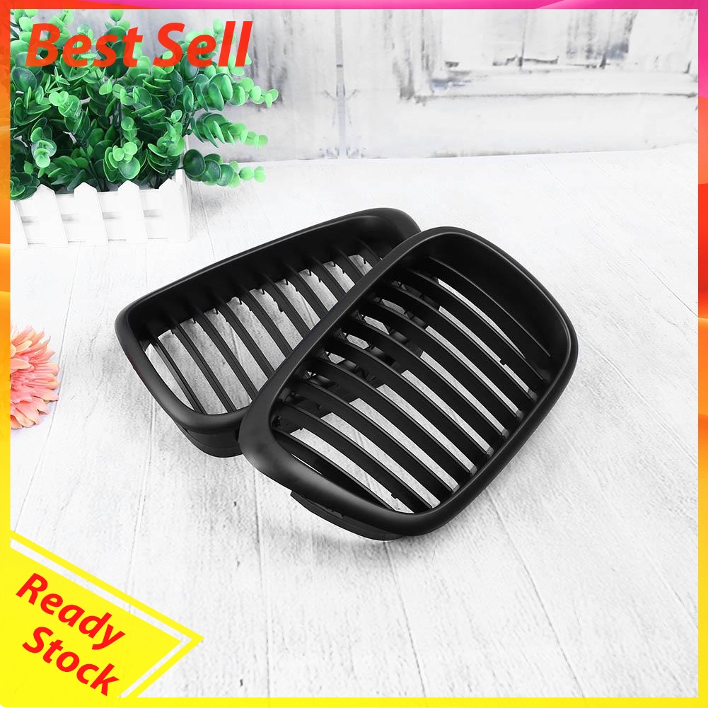 E39 Matt Black Kidney Front Grille for BMW 99-03 518 520 523 525 528 530