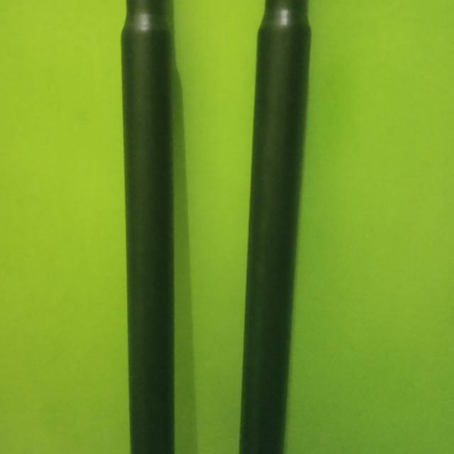 Seatpost seli ukuran 28.6 panjang 70 finishing powder coating hitam