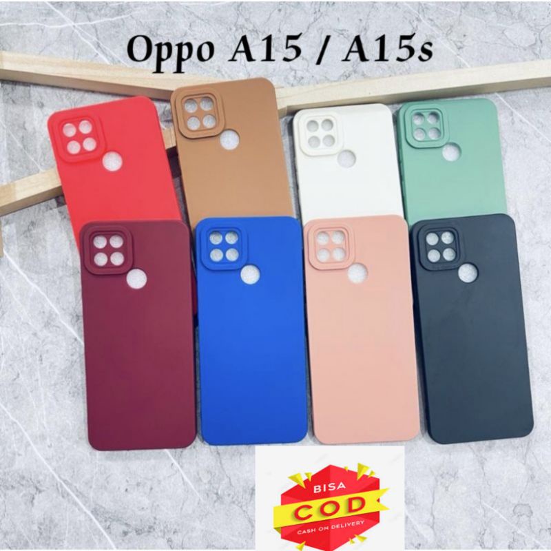 SOFTCASE PRO CAMERA OPPO A15 2020 CANDY CASE FULL COLOR 3D SILIKON TPU