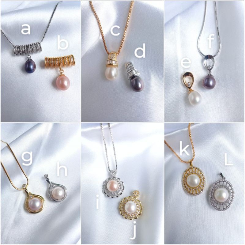 KALUNG LIONTIN MUTIARA ASLI|KALUNG RHODIUM MUTIARA LOMBOK|LIONTIN MUTIARA TAWAR TERBARU+ SERTIFIKAT