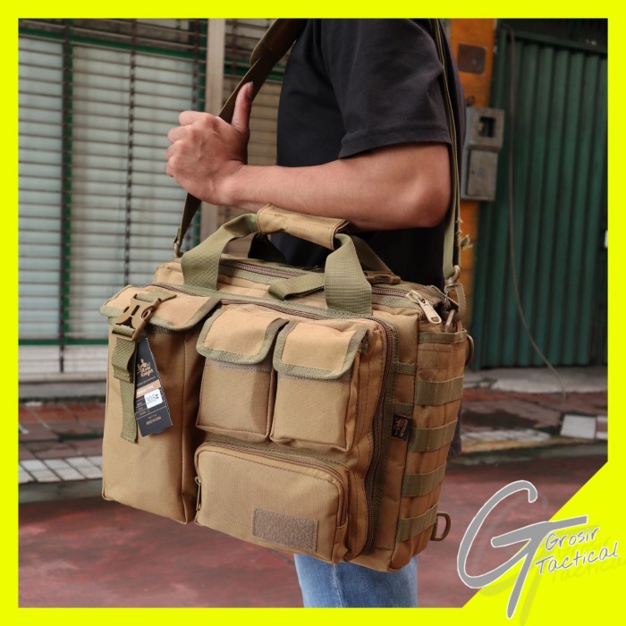 Coklat Import - Tas Selempang 305 Coklat Tas Leptop Import