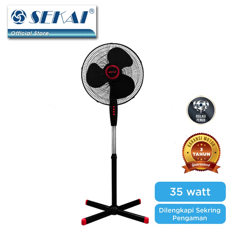 Sekai Kipas Angin Tumpu SFN 1620 | Shopee Indonesia