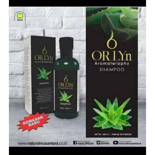 Orlyn Shampo Penghitam Rambut Beruban Asli Nasa N659155 Shopee Indonesia