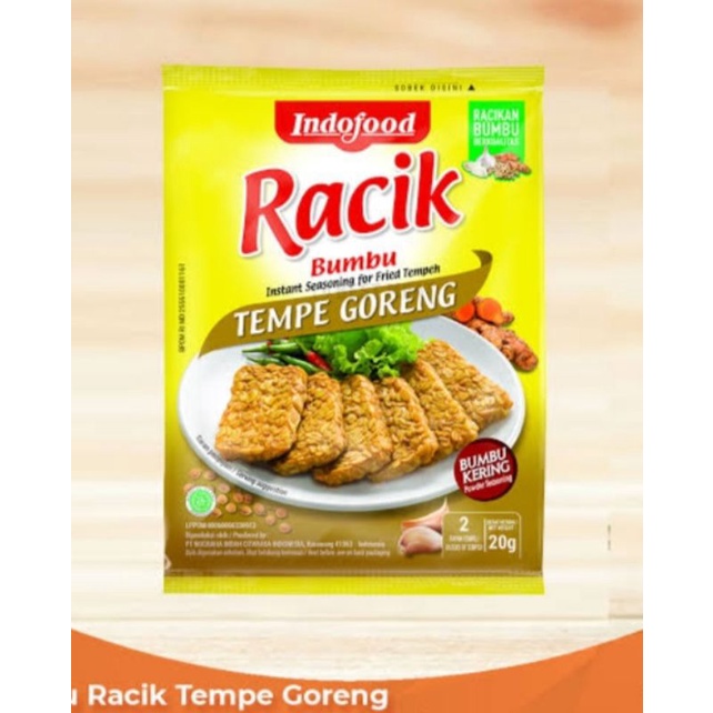 

Bumbu Racik tempe goreng indofood