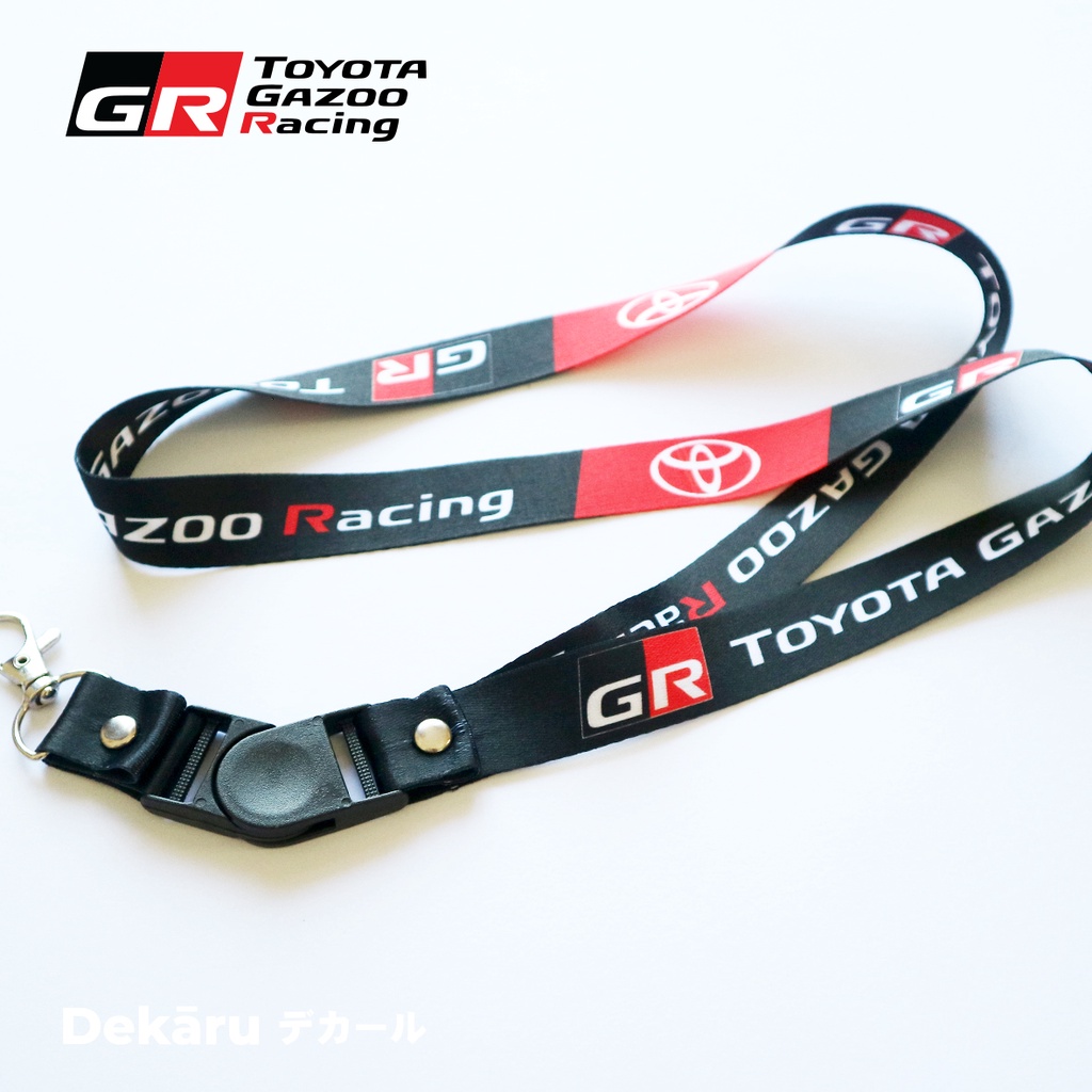 

Toyota Gazoo Racing JDM Lanyard