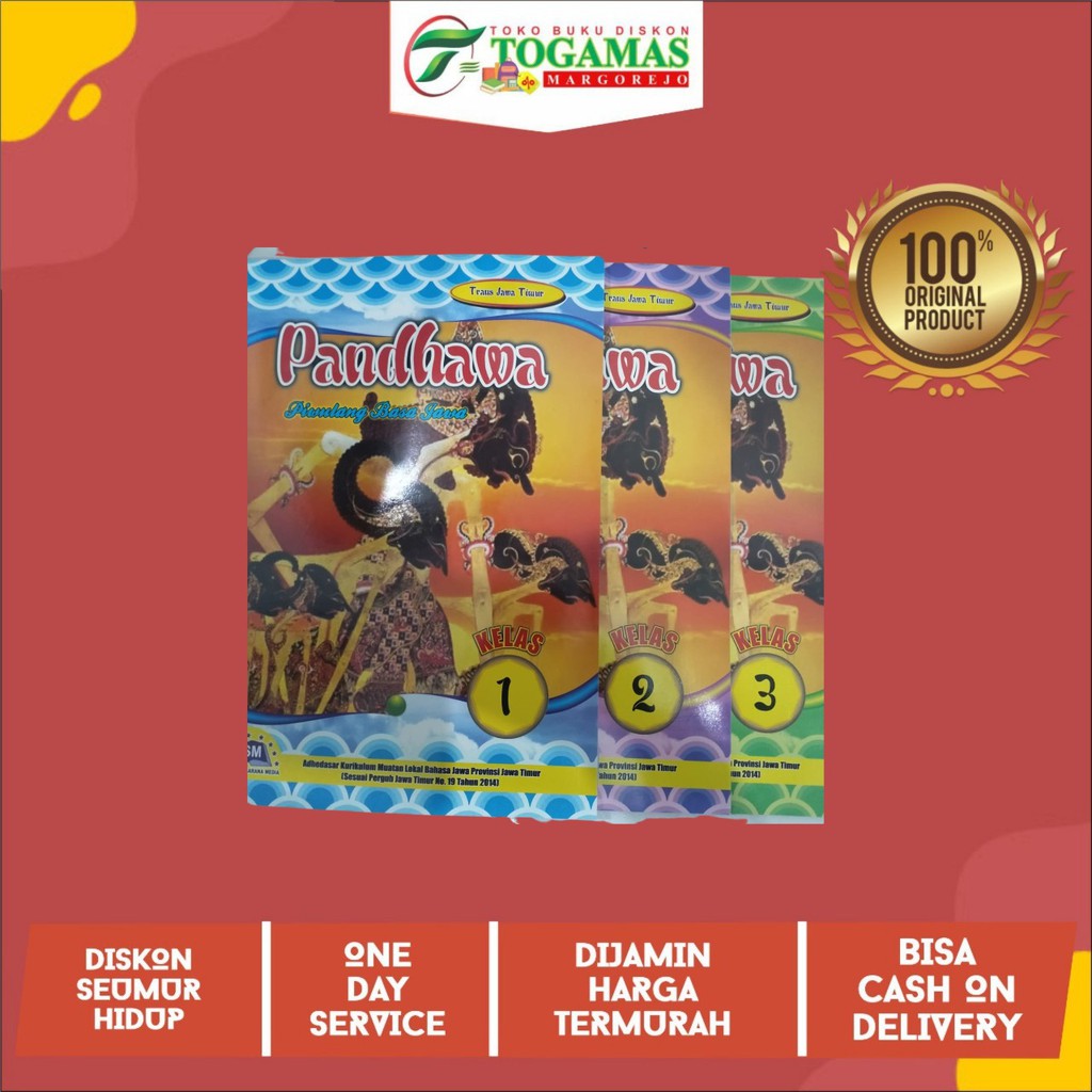 LKS BAHASA JAWA // BAHASA DAERAH PANDHAWA SD/MI 1,2,3,4,5,6 // CV BINTANG SARANA MEDIA