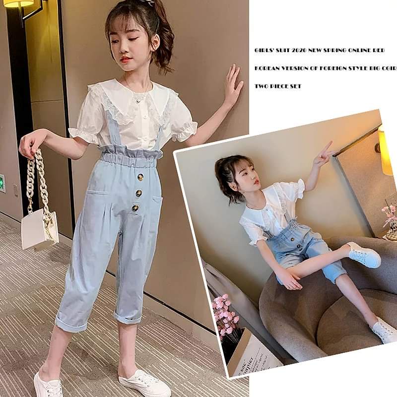 Baju Setelan Anak Perempuan Pretty Renda