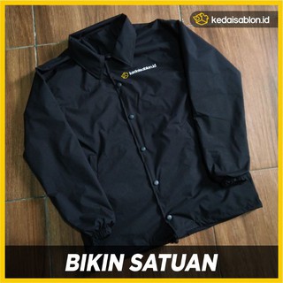 Download JAKET COACH CUSTOM SABLON SATUAN PREMIUM DISTRO | Shopee ...