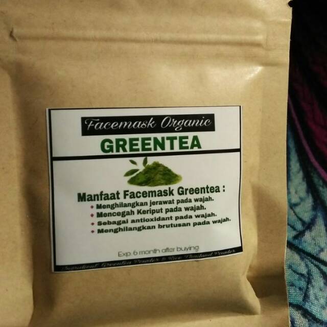 Green tea mask