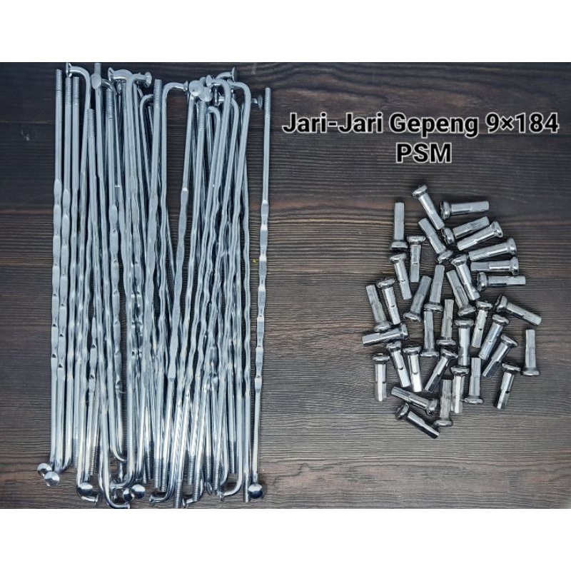 Jari Ruji Krom Crom Gepeng Ulir 151, 154, 174, 184, 159× 9 Bukan TDR Nepel Crom