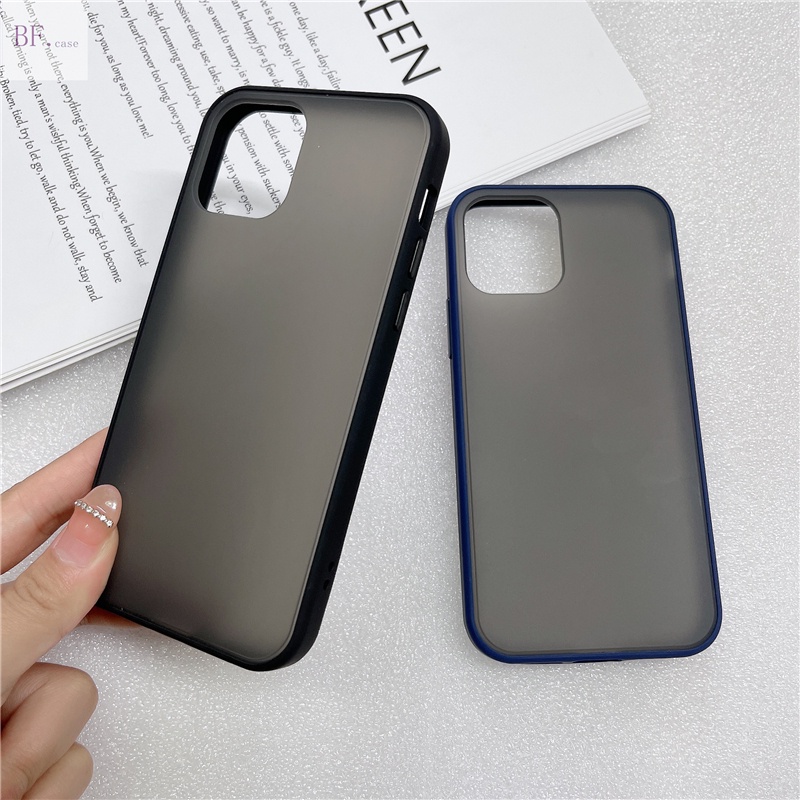 Hard Case Bahan Akrilik Frosted Anti Sidik Jari Untuk IPhone 14 Pro Max 14max 11 12