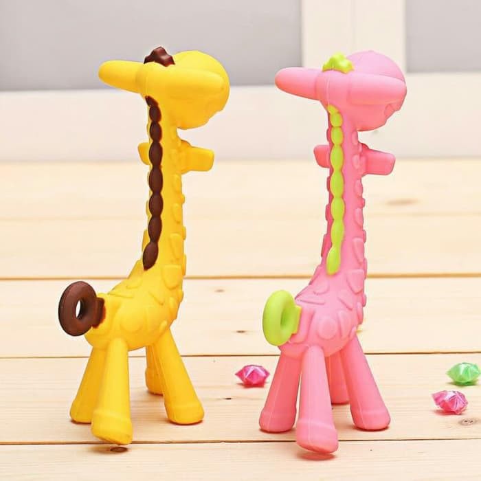 Carterlove Teether Jerapah Mainan Gigit Bayi Giraffe teether BPA FREE