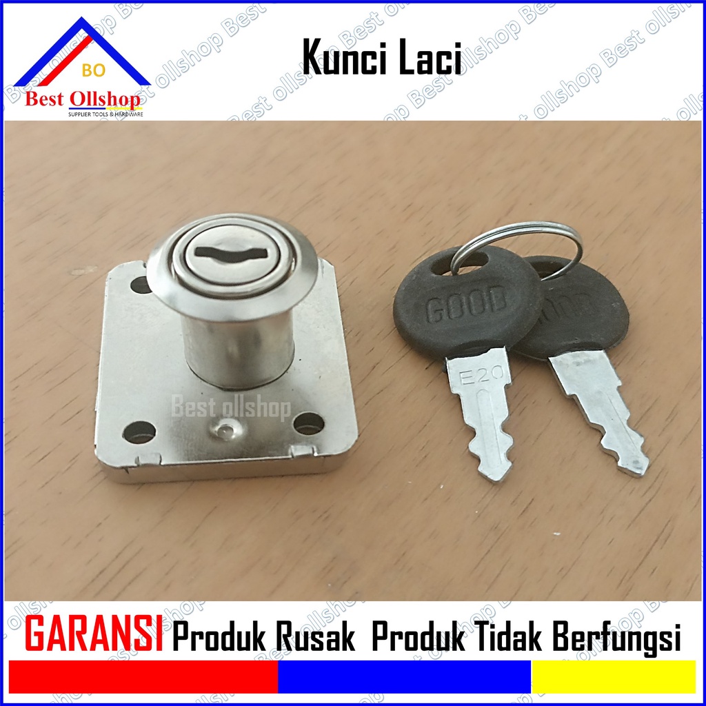 Kunci Laci / Kunci Lemari / Kunci laci Meja Kerja / Kunci Loker Drawer Lock 101 / Slot Laci Murah