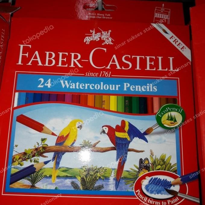 

Pensil Warna Faber Castell 24 Watercolours - Pinsil Warna Faber Castel