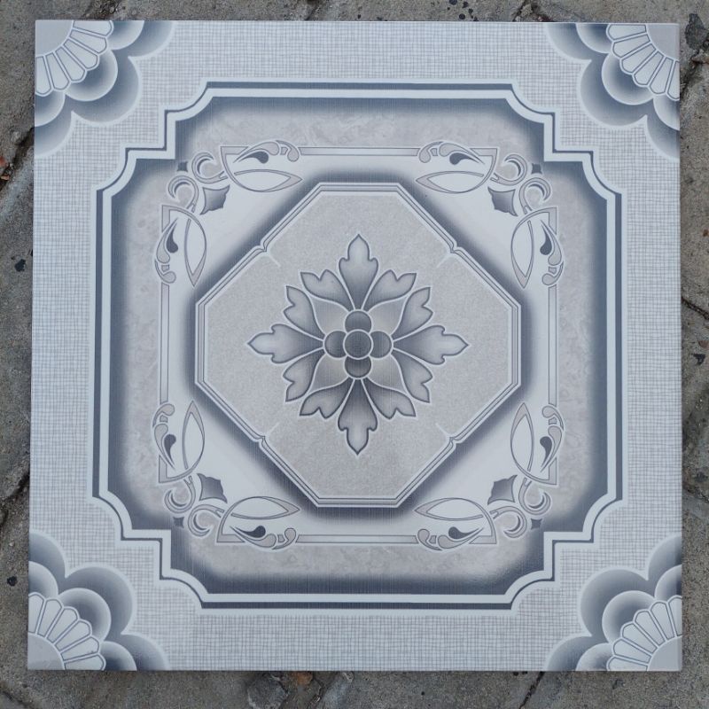 KERAMIK LANTAI MURAH CERAMICA TIMOR GREY 40X40 KW A = BACA DESKRIPSI