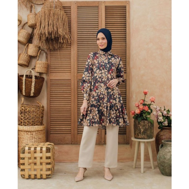 DAISY TUNIC NIGHT SKY size M by WEARING KLAMBY