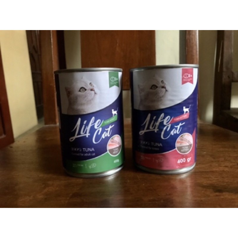 [KALENG] Life Cat Kaleng 400 gram