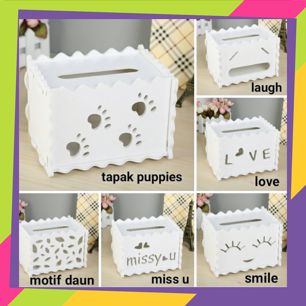 769 Tempat tisue unik &amp; lucu / Tempat tissue box vintage P28