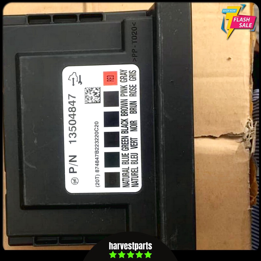 Body Control Module Bcm Chevrolet Spin Original 13504847