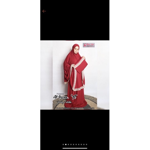 MUKENA ORI DOI AL-MUNA