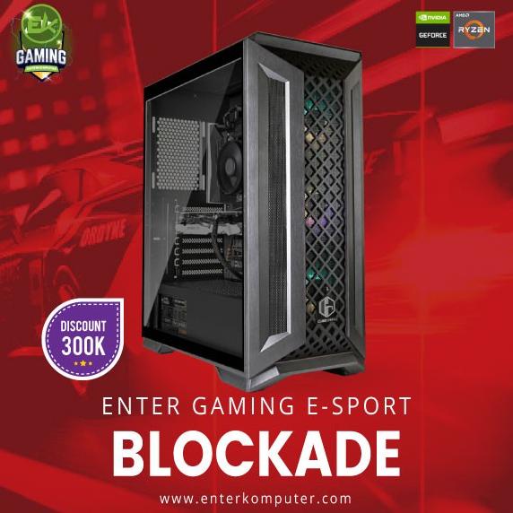 Jual Pc Rakitan Enterkomputer Gaming E-Sports Blockade | Shopee Indonesia