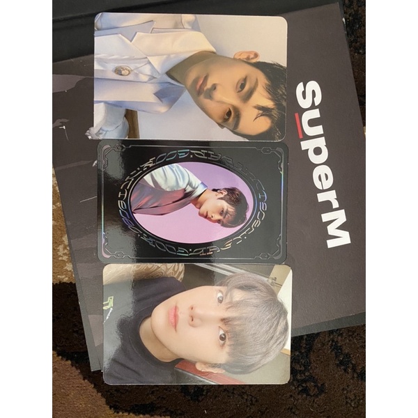 pc photocard ten superm jopping korean ver winwin past xiaojun yb wayv resonance pt1