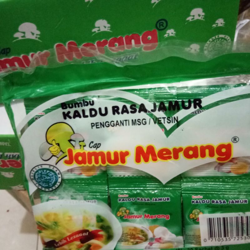 

Kaldu alami jamur merang isi 10 pack (exp 2024)