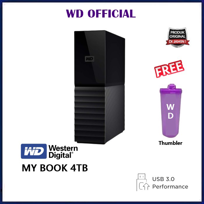 Jual Wd My Book Tb Hdd Hd Hardisk Harddisk External Usb Shopee Indonesia