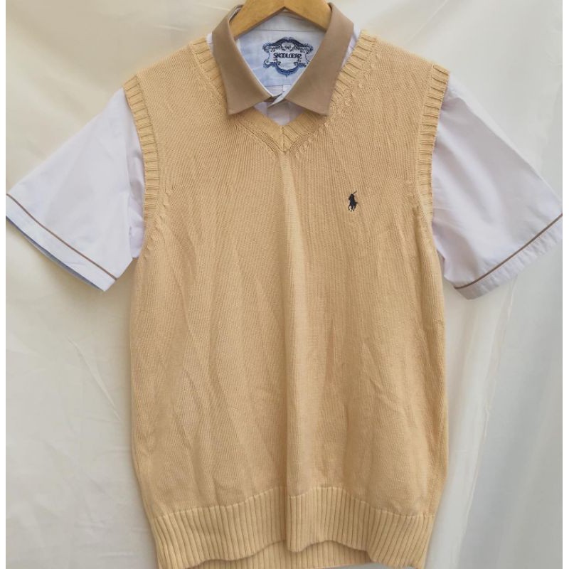 Preloved || [Polo] Cream Vest