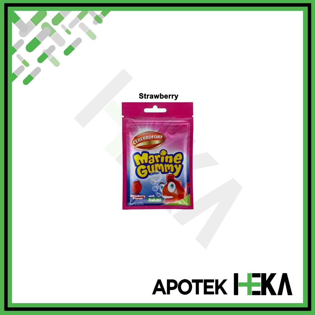 Cerebrofort Marine Gummy Sachet 10 Tablet (SEMARANG)