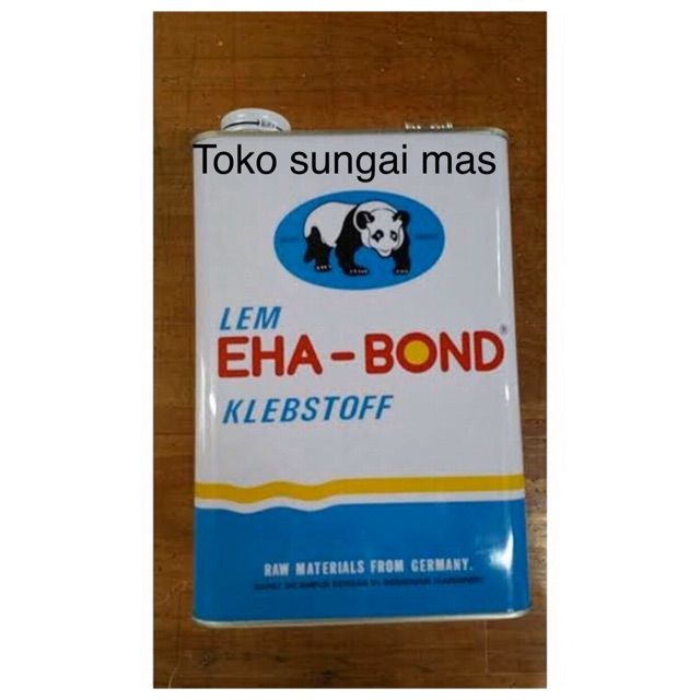 

LEM KUNING SERBAGUNA UNTUK KULIT, BUSA, HPL, FORMICA, KAYU - EHA BOND 1 GALON